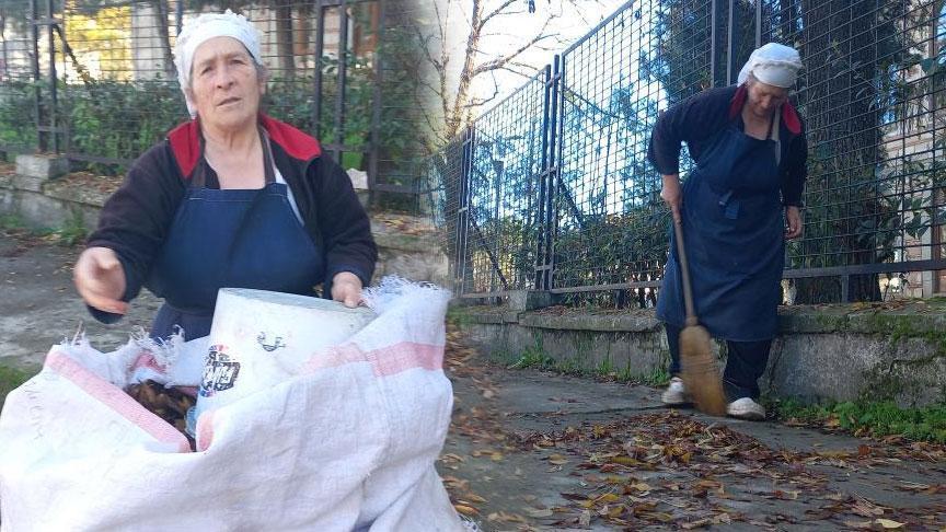 70 yaşındaki kadının 34 yıllık sırrı: Düşen yaprakları 60 santim derine gömüyor: ‘Bazen düşünmekten uyuyamıyorum’