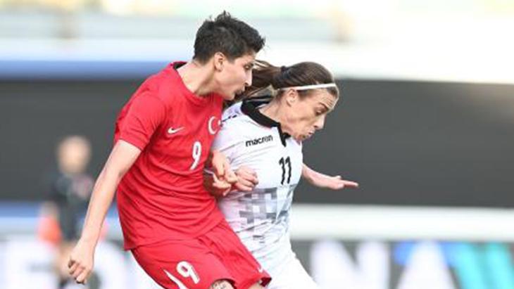 A Milli Kadın Futbol Takımı, Arnavutluk’la yenişemedi