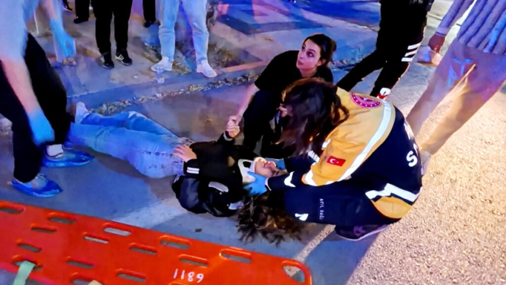 Aksaray’da kamyonetin çarptığı kadın kendi acısını unutup annesini düşündü