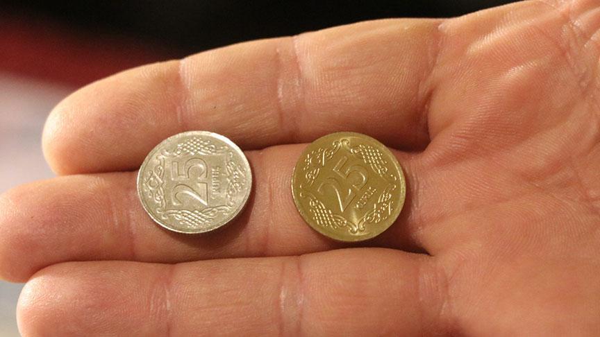 ‘Altın’ diye satılan 25 kuruşların sırrı! Renkli sosyal medyayı karıştırdı, açıklama geldi