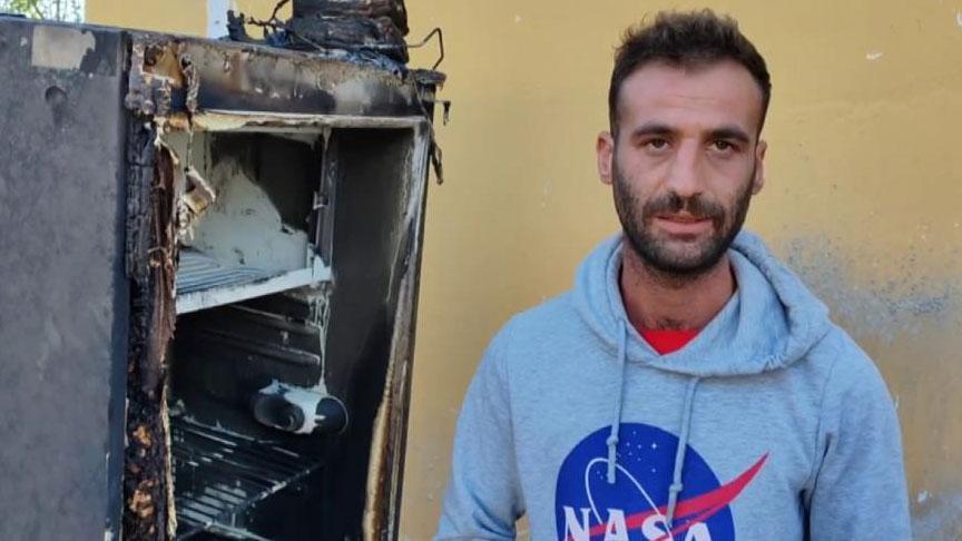 Anne ile oğlu dehşeti yaşadı! Pencereden atlayarak kurtuldular