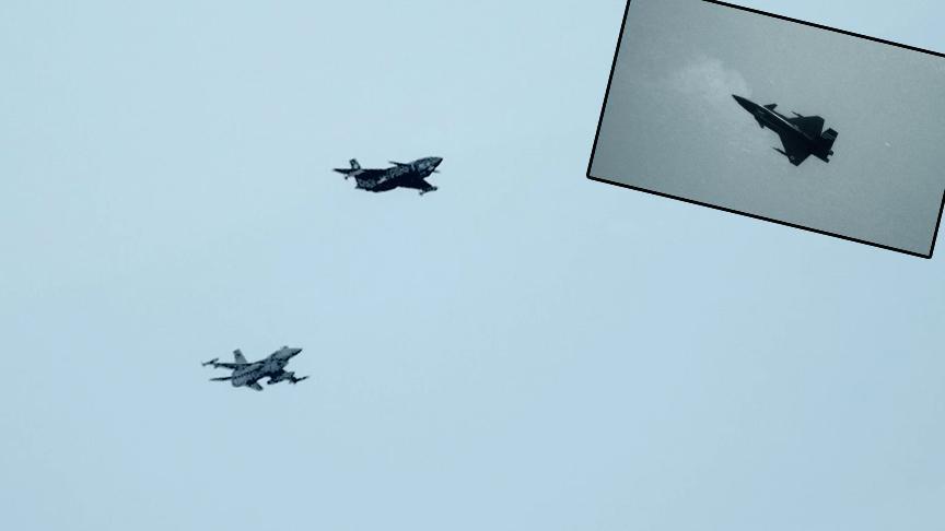 Bayraktar Kızılelma’dan tarihi sınav! F-16’ya kilitlendi, simüle atışta tam isabet!