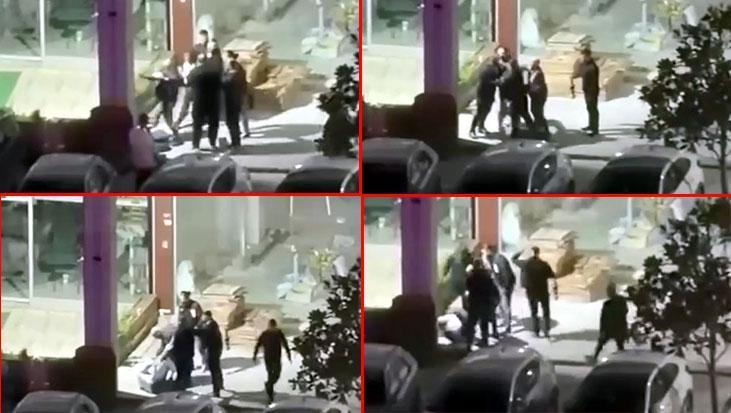 Beylikdüzü’nde dehşet! 4 kişilik çete sokak ortasında iki gence saldırdı