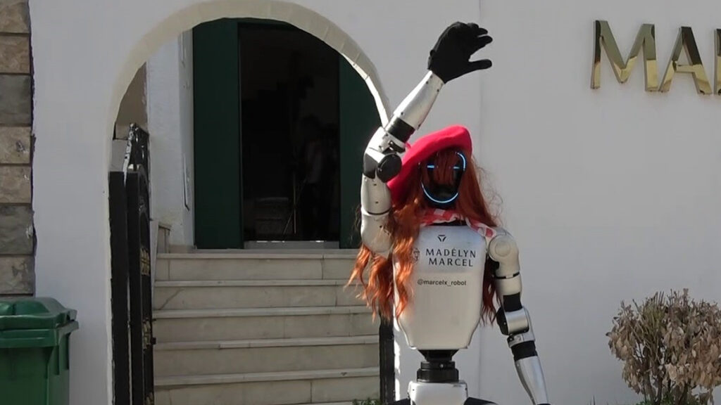 Bursa’da bir güzellik merkezi işçi olarak Çin’den robot getirtti