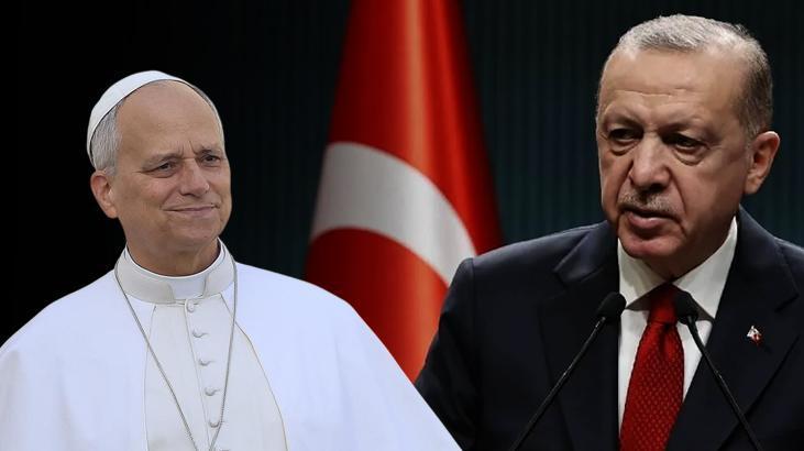 Cumhurbaşkanı Erdoğan ve Papa 14. Leo, dünyaya mesajlarını Cihannüma Salonu’ndan verecek