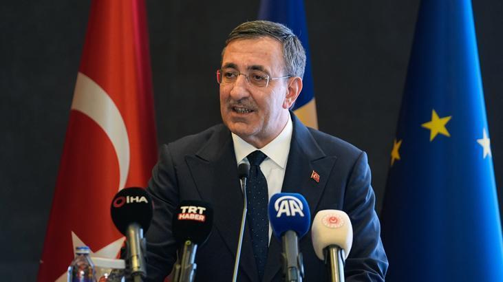 Cumhurbaşkanı Yardımcısı Yılmaz, Romanya Milli Günü Programı’nda konuştu