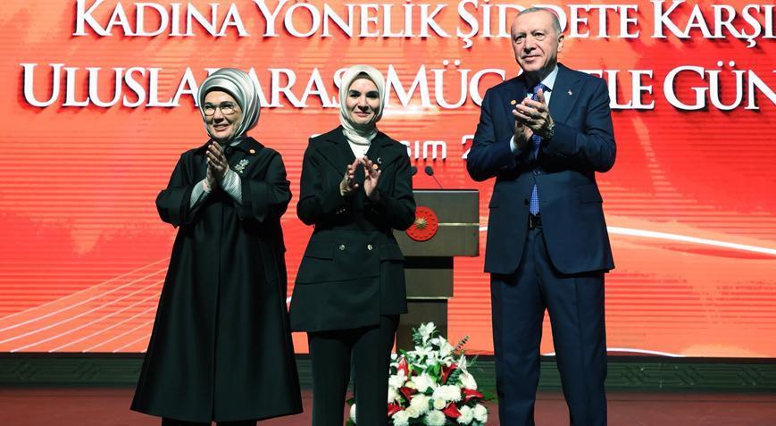 Emine Erdoğan: Kadına yönelik şiddet, toplumun düzenini bozan sarsıcı bir kırılmadır