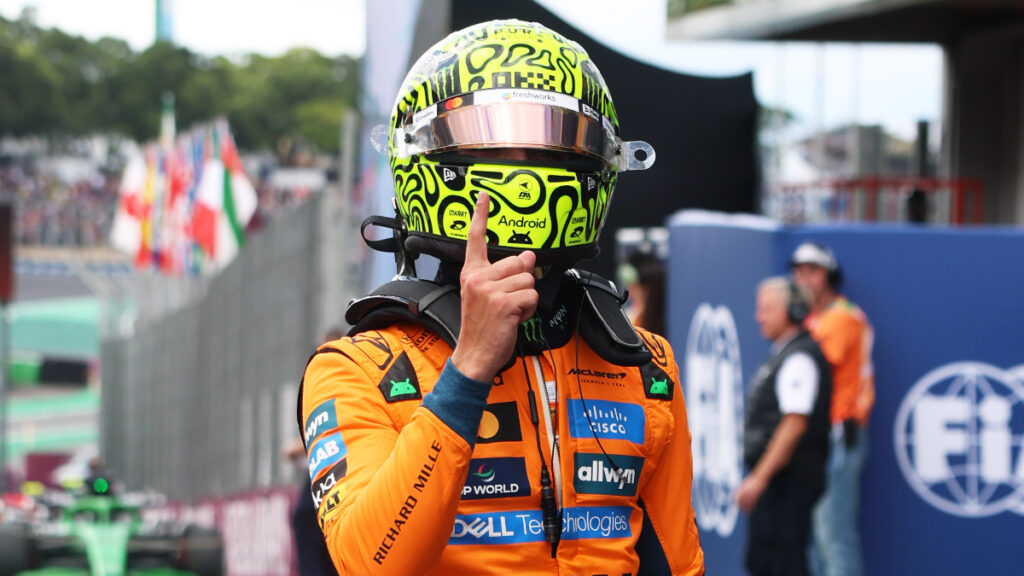 Formula 1 Brezilya Grand Prix’sinde pole pozisyonu Lando Norris’in