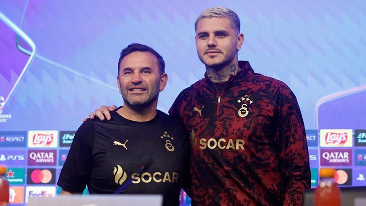 Galatasaray’da Okan Buruk’tan Osimhen açıklaması! Icardi’den Fenerbahçe sorusuna yanıt