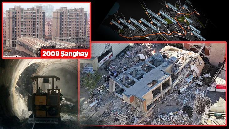 Gebze’dekinin aynısı Şanghay’da yaşandı! Peş peşe çöküyor: ‘Temeli olsa da obruk yutar’