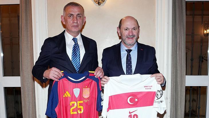 İspanya – Türkiye karşılaşması için maç yemeği düzenlendi