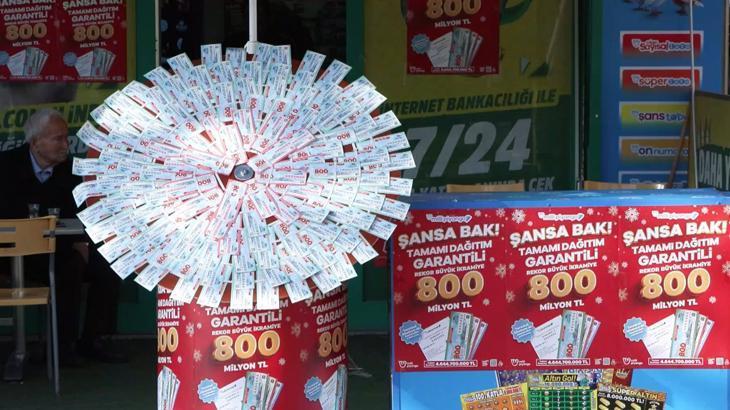 Milli Piyango’nun 800 milyon TL’lik rekor büyük ikramiyesine yoğun ilgi: ‘Bana çıkarsa yatırım yapacağım’