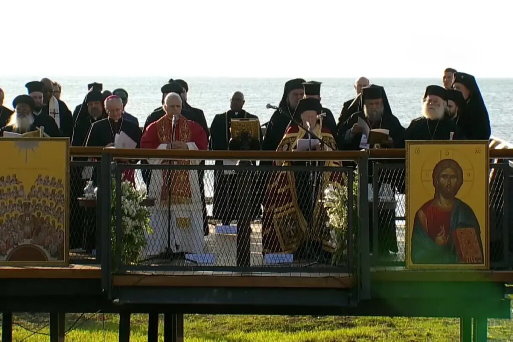 Papa 14. Leo İznik’te! Tarihi bazilikada ayin yapılıyor