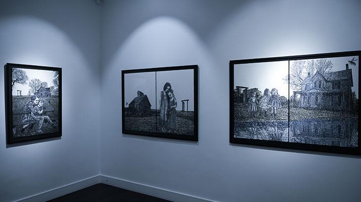 Sefa Çakır’ın ‘Kapıyı Dışarıdan Kapattım | I Closed the Door from the Outside’ isimli solo sergisi, VISION ART PLATFORM’DA!