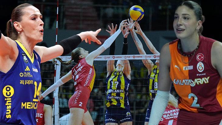 Sultanlar Ligi’nde derbi zamanı: Fenerbahçe Medicana – Galatasaray Daikin!