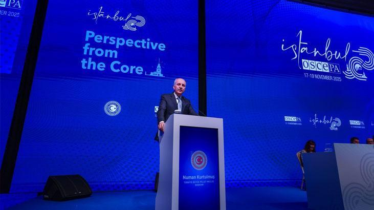 TBMM Başkanı Kurtulmuş, AGİT PA Başkanı Pons ile görüştü