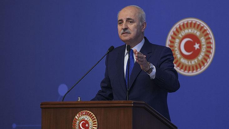 TBMM Başkanı Kurtulmuş: Hiçbir ittifakın, Türkiye’yi yok sayarak ne bölgesel ne küresel bir denklemi kurması mümkündür