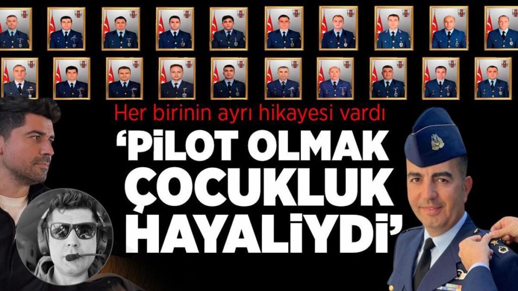 Türkiye ağlıyor! Şehitlerin hikayeleri yürekleri yaktı: Pilot olmak çocukluk hayaliydi