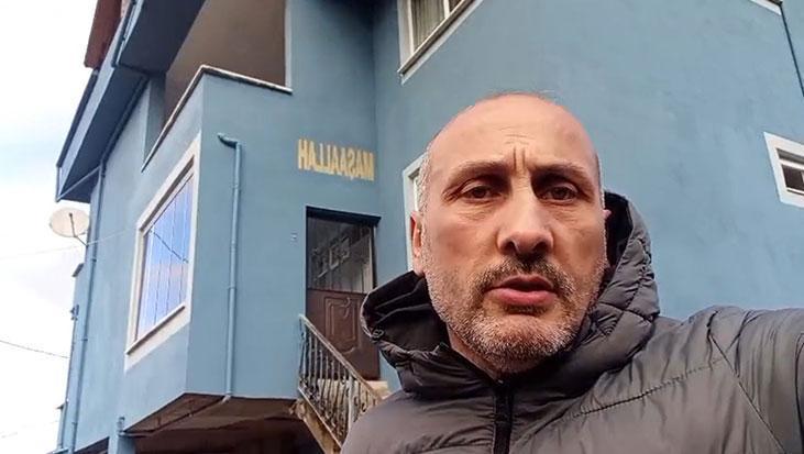 2 katlı binasını boyatmak istedi! İskele kurma zahmetine ‘Rizeli çözümü’ getirdi