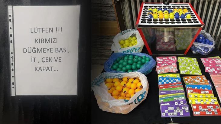 3 kapıdan geçilerek giriliyor! Güvercin Sevenler Derneği’ne kumar baskını