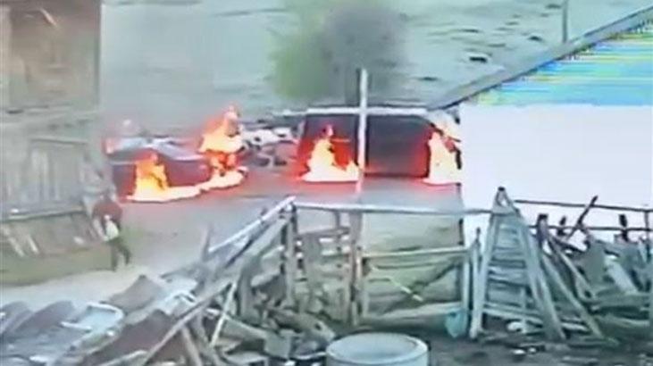 4 aracı birden kundaklanan muhtar konuştu! Eve sıçrasa facia olacaktı