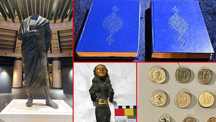 45 yıllık büyük takip! Yurt dışına kaçırılan 26 bin 761 eser tek tek geri alındı