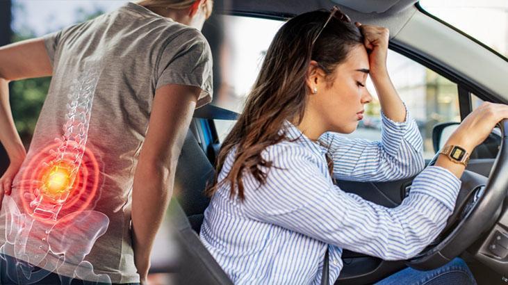 Araba sürdükçe kaskatı oluyor… Dayanılmaz sırt ağrılarına son! Geriye yaslayın