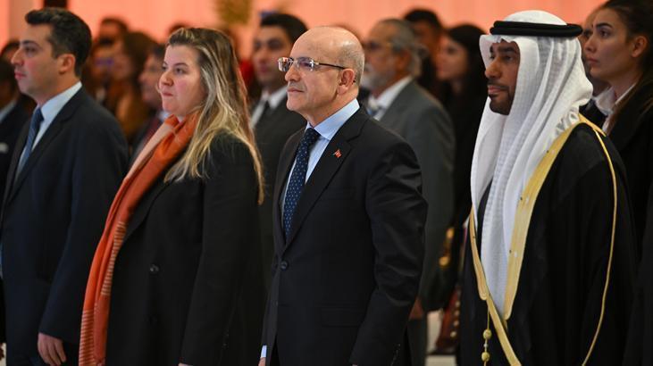 Bakan Şimşek, Birleşik Arap Emirlikleri’nin “Birlik Günü” resepsiyonuna katıldı