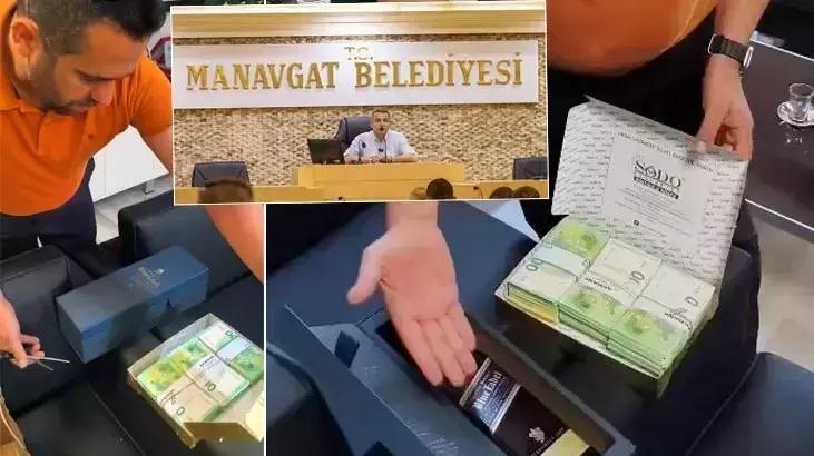 Baklava kutusu içinde rüşvet alırken yakalandı! Başkan yardımcısı kendini böyle savundu