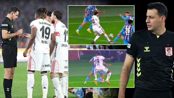 Beşiktaş-Trabzonspor maçının kritik pozisyonları Trio’da masaya yatırıldı! ‘Elimizde şiddet ölçer yok’