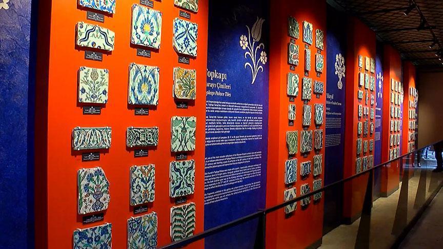 Çalışmalar 3 yıl sürdü! Topkapı Sarayı’ndaki ‘Mabeyn Yolu Çini Sanat Galerisi’ ziyarete açıldı