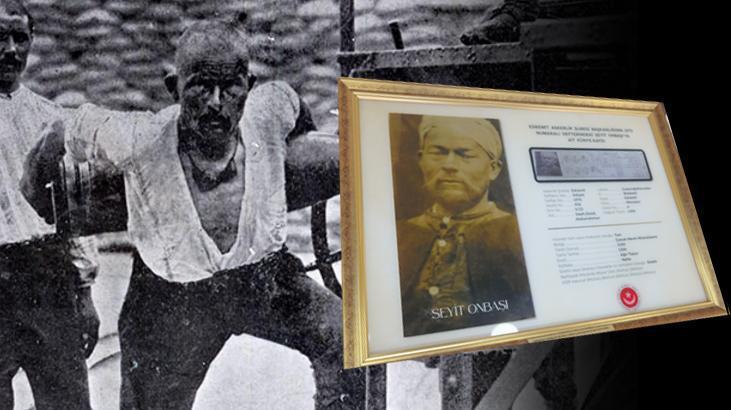 Çanakkale kahramanlarından Seyit Onbaşı’nın hiç bilinmeyen fotoğrafı! İlk kez paylaşıldı
