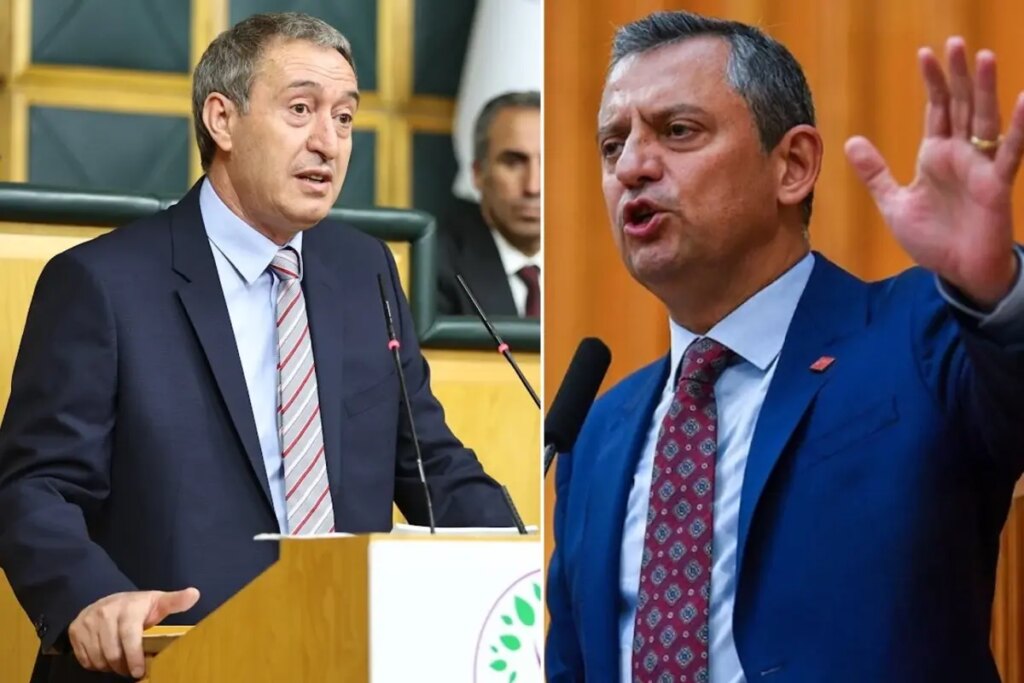 “Cellat” gerilimi tırmanıyor! Tuncer Bakırhan’dan Özel’e sert yanıt