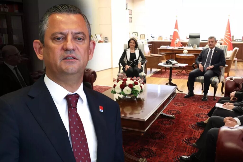CHP-DEM Parti görüşmesi sonrası Özgür Özel’den Leyla Zana açıklaması