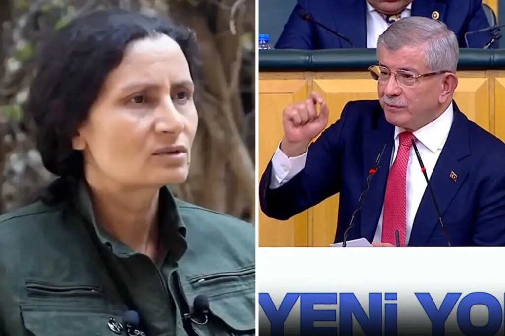 Davutoğlu, tehditler savuran Bese Hozat’a 2013 yılını hatırlattı