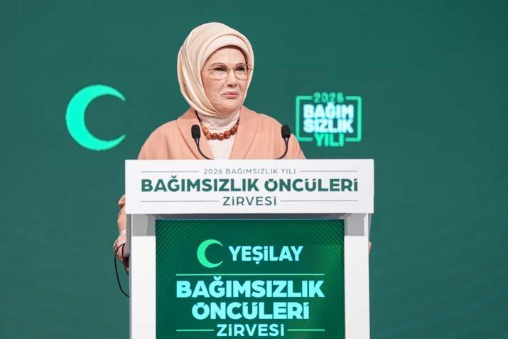 Emine Erdoğan: 2026’yı ‘Bağımsızlık Yılı’ ilan ediyoruz