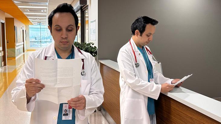 En ilginç mesai! Aynı anda iki doktor: Hastanede beklerken çift gördüklerini zannedenler oluyor