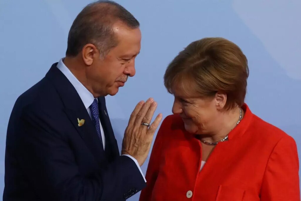 Erdoğan, Merkel’le anısını ilk kez anlattı: Şaşkın şaşkın bana bakıp gülmeye başladı