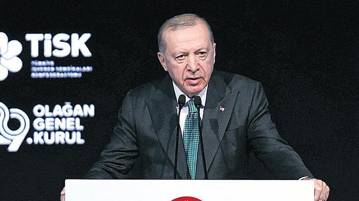 Erdoğan’dan TİSK’e ‘asgari ücret’ mesajı: İşveren elini taşın altına koysun