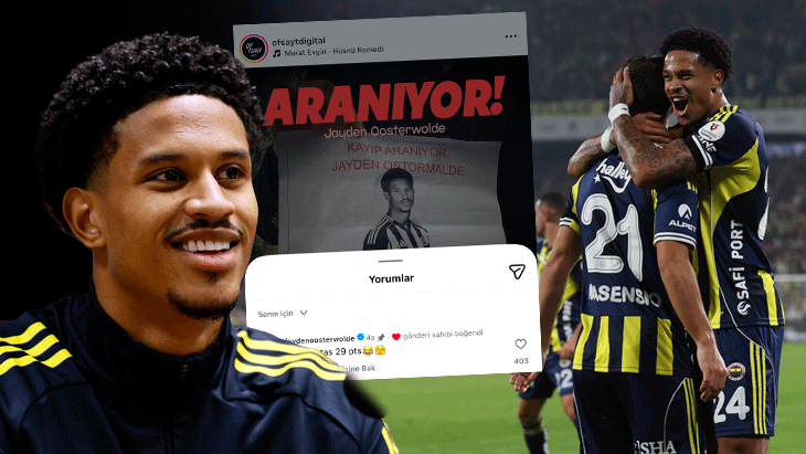 Fenerbahçe’de Oosterwolde’den Beşiktaş taraftarına cevap!