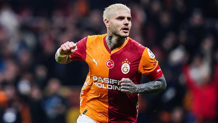 Galatasaray’da Icardi’nin gecesi! Efsane oyuncuyu geride bıraktı