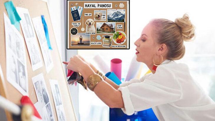 Hedefleri görselleştiriyor! Hayal panosu ve manifest etmek bilimsel mi, efsane mi?