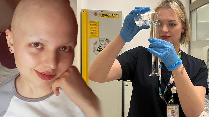 Kanseri yendiği hastanede gıda mühendisi oldu! ‘Kemoterapi alırken sınava girdim’