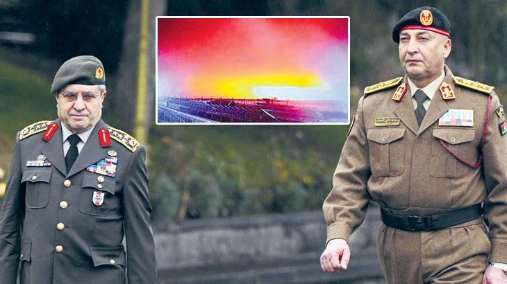 Libya heyetini taşıyan jet Haymana’da düştü