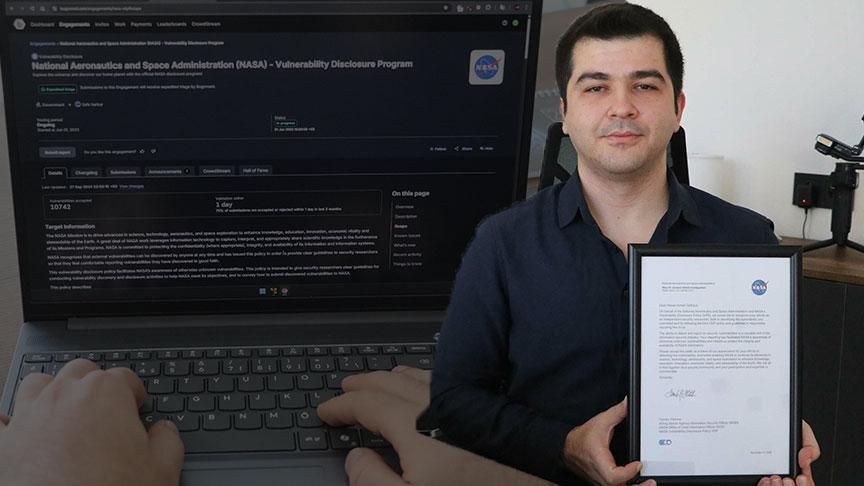 Netflix ve Tesla’dan sonra NASA! Dünyanın konuştuğu Denizlili genç: ‘4 güvenlik zafiyeti buldum’