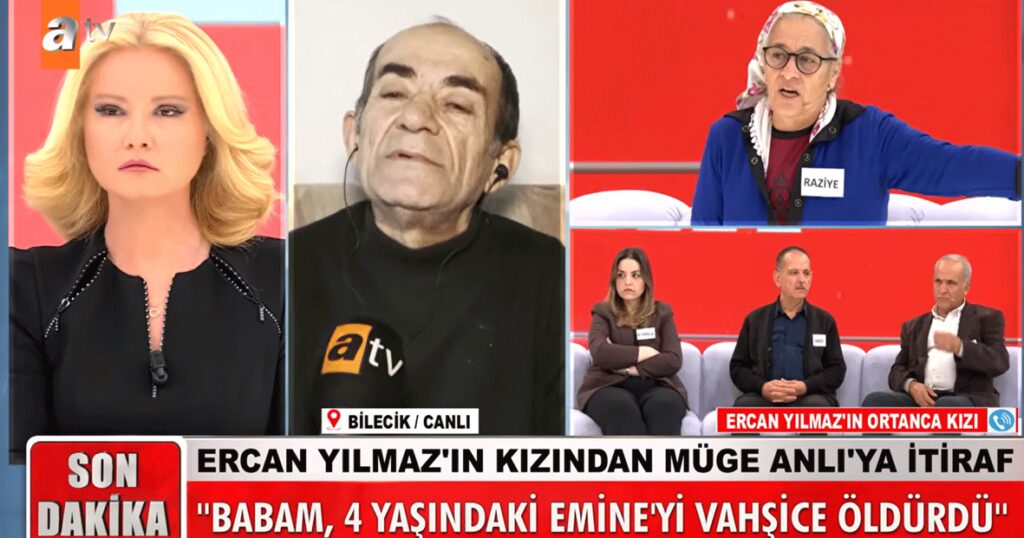 Öz kızlarından babalarına korkunç iddia! ‘4 yaşında Emine’yi tesbih makinesinde öldürdü’