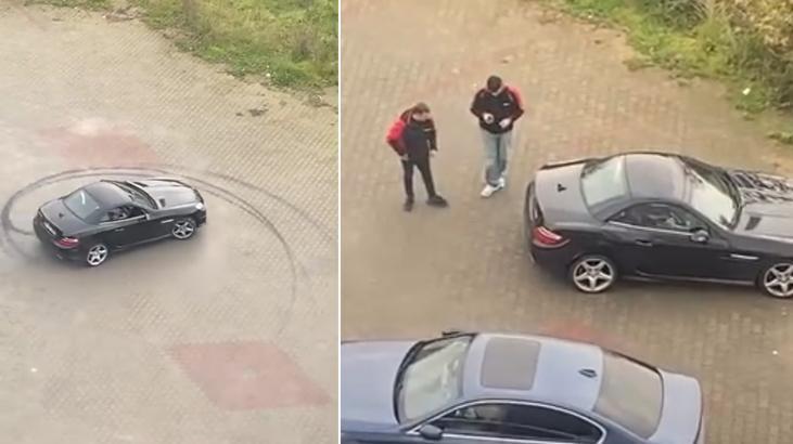 Özel hastanenin otoparkında vale skandalı! Emanet araçla yaptıkları şey pes dedirtti