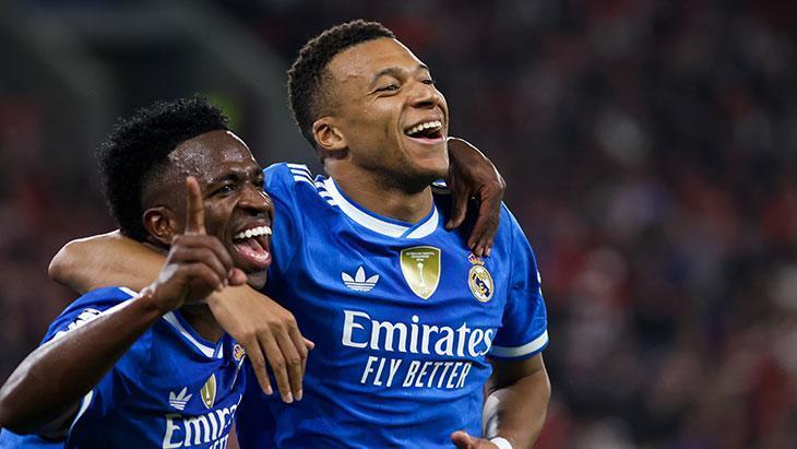 Real Madrid’de Kylian Mbappe, Ronaldo’nun rekoruna ortak oldu