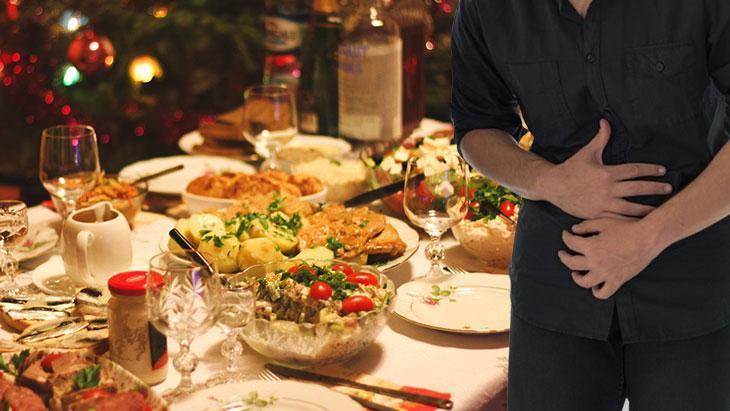 Şişkinlik, reflü, yüksek tansiyon… Yılbaşı sofrasında sağlığınızdan olmayın
