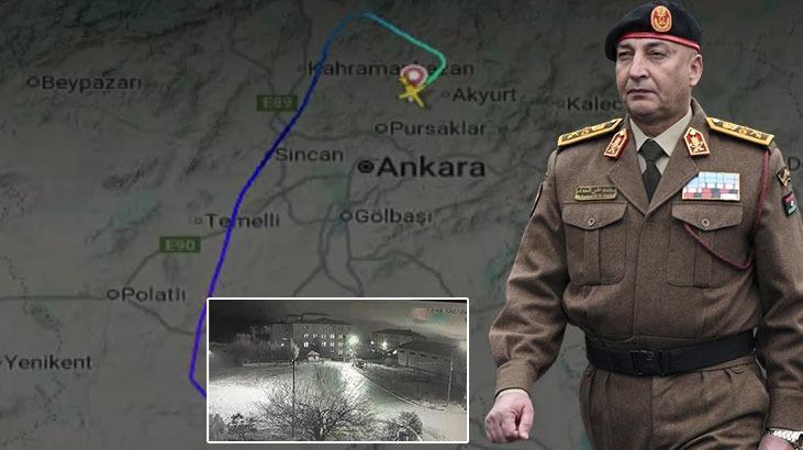 SON DAKİKA | Ankara’da Libya heyetini taşıyan uçak düştü! Görgü tanığı anlattı: Havada infilak etti
